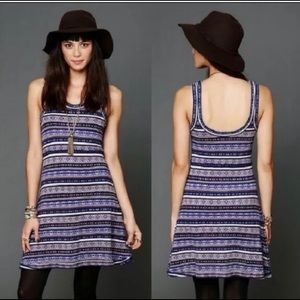 Free People Fair Isle Sweater Dress